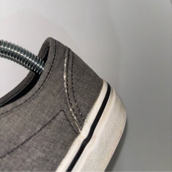 Vans Youth Size 7 Old Skool Lace Up 2 Tone black/gray Sneakers #500714 - Picture 9 of 12